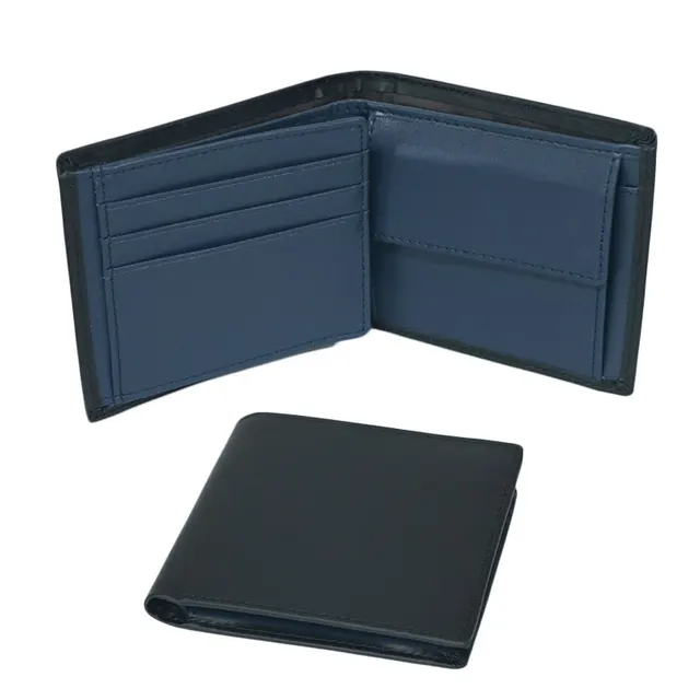 mens wallet with coin pocket