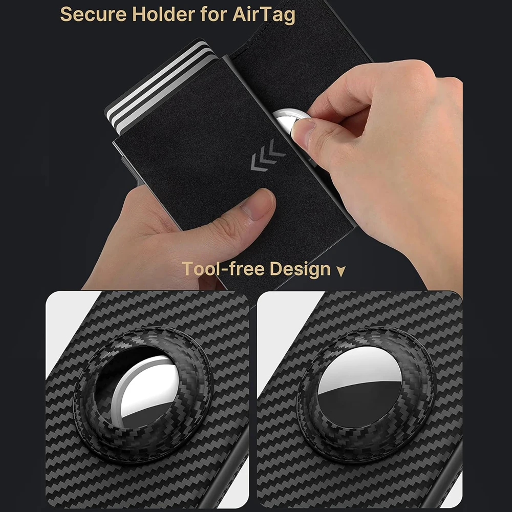 smart airtag wallet