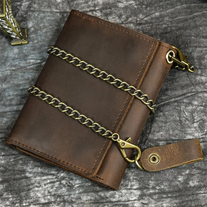 mens wallet with chain