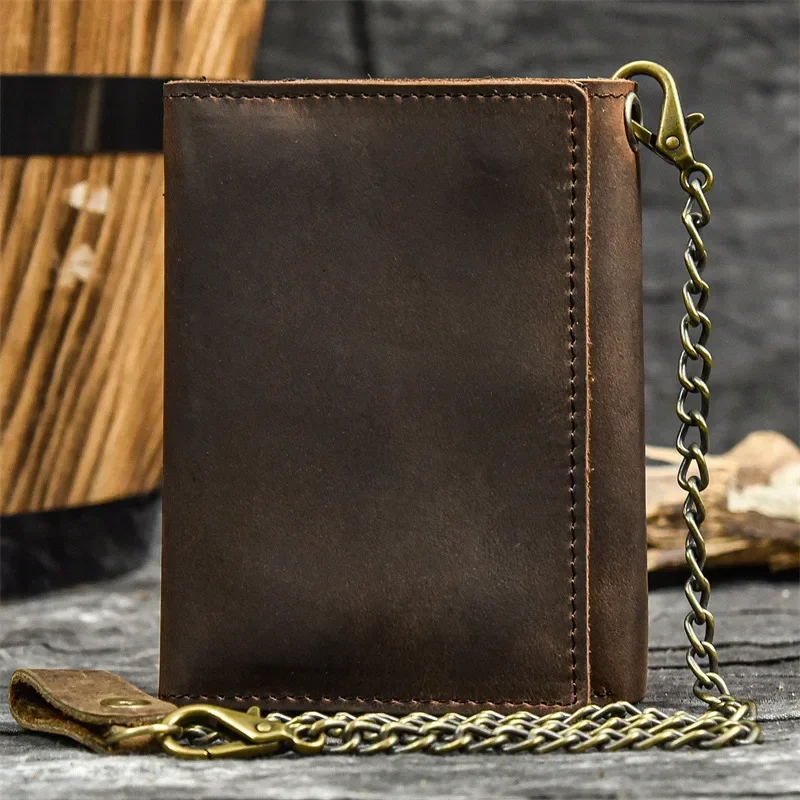 mens wallet with chain