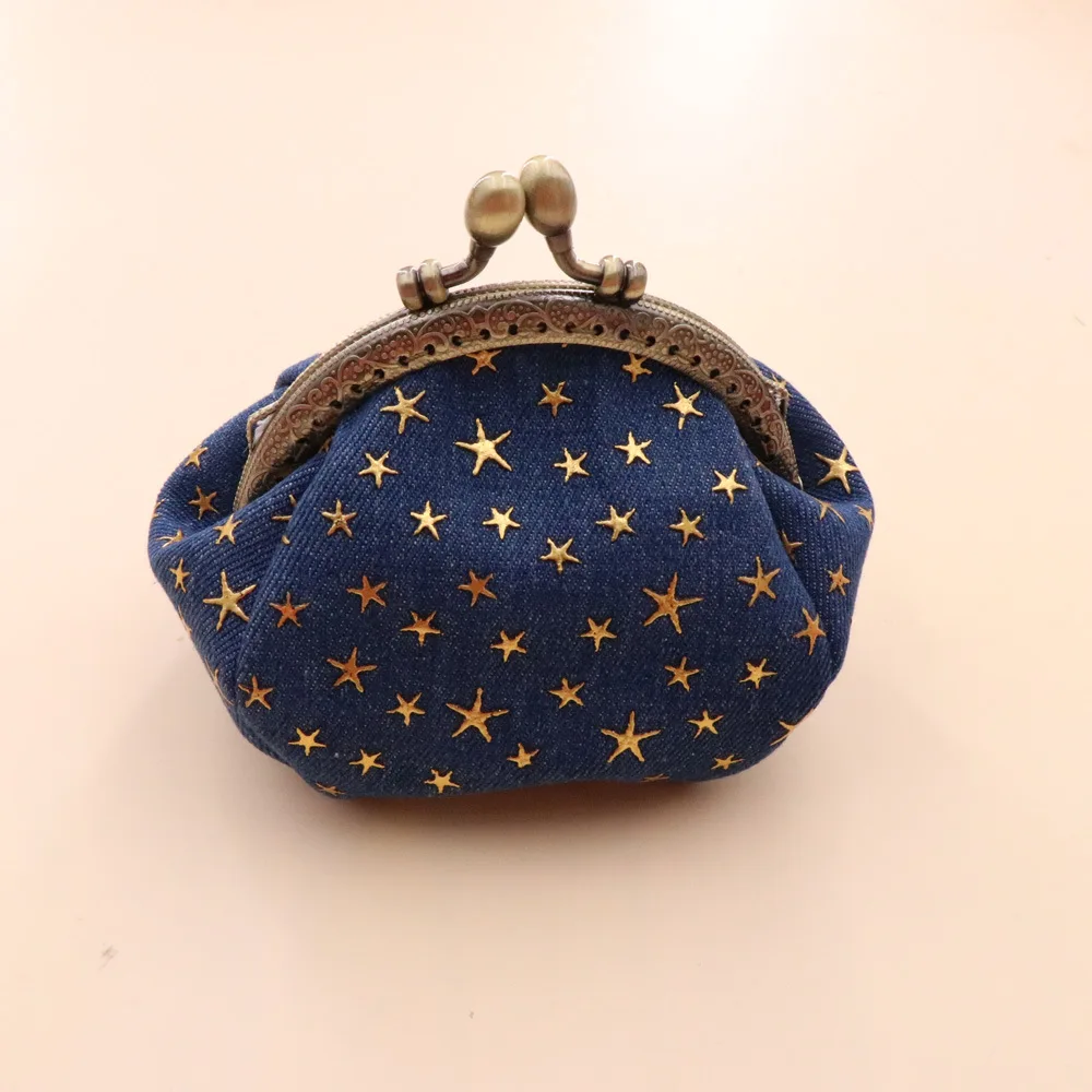 denim purse