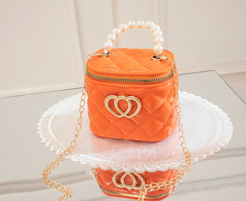 orange purse