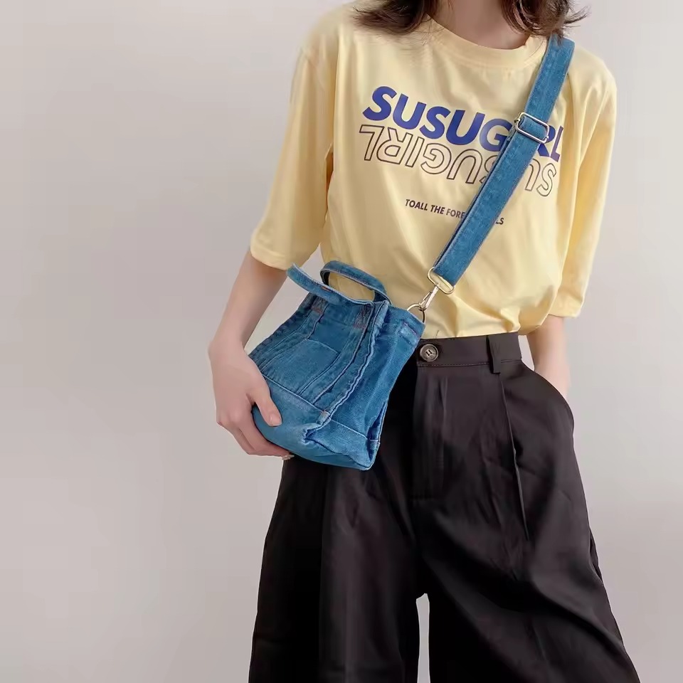 blue purse