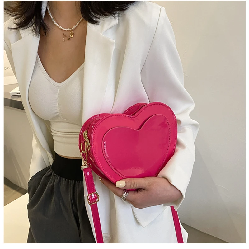 heart shaped purse