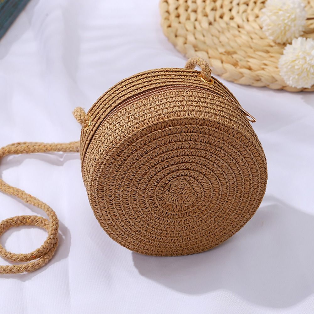 straw purse