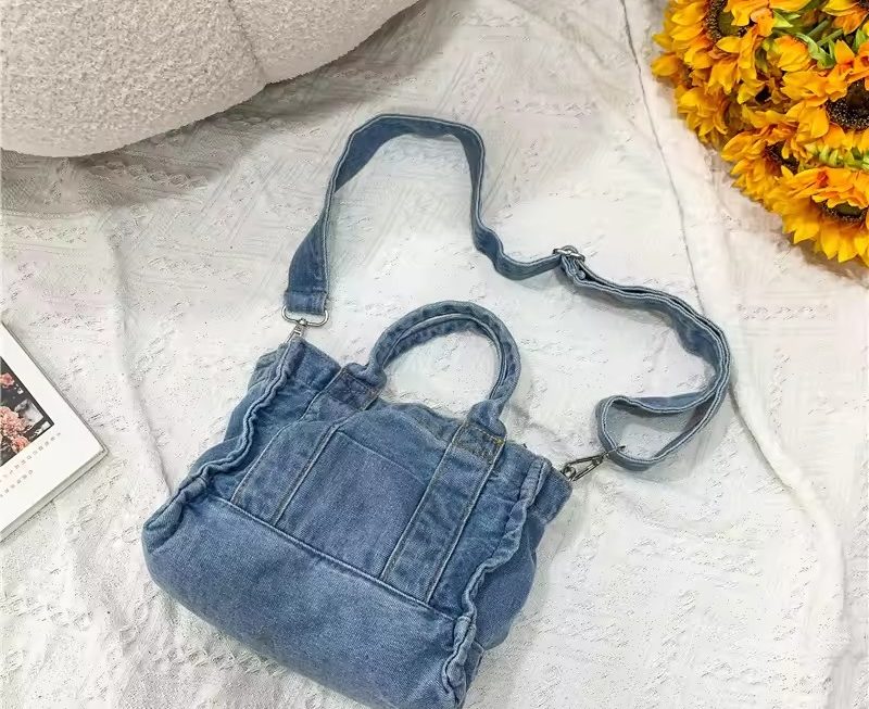 blue purse