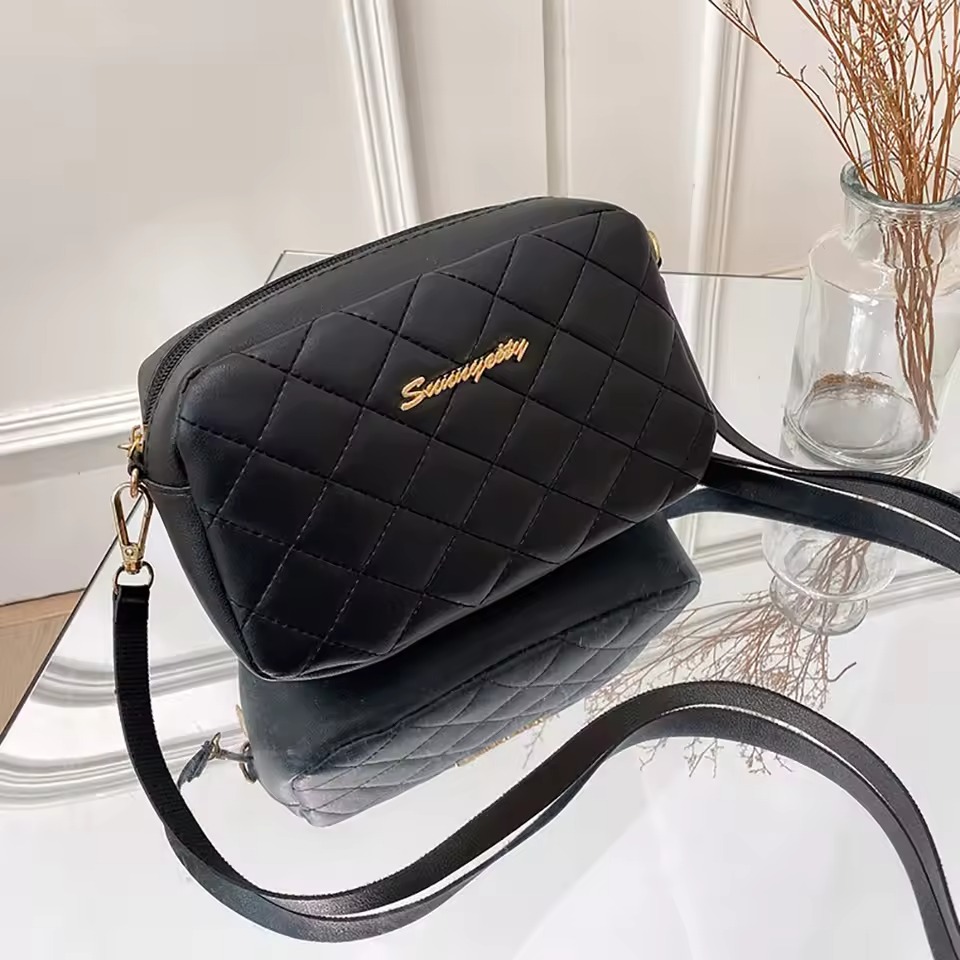 black designer purse