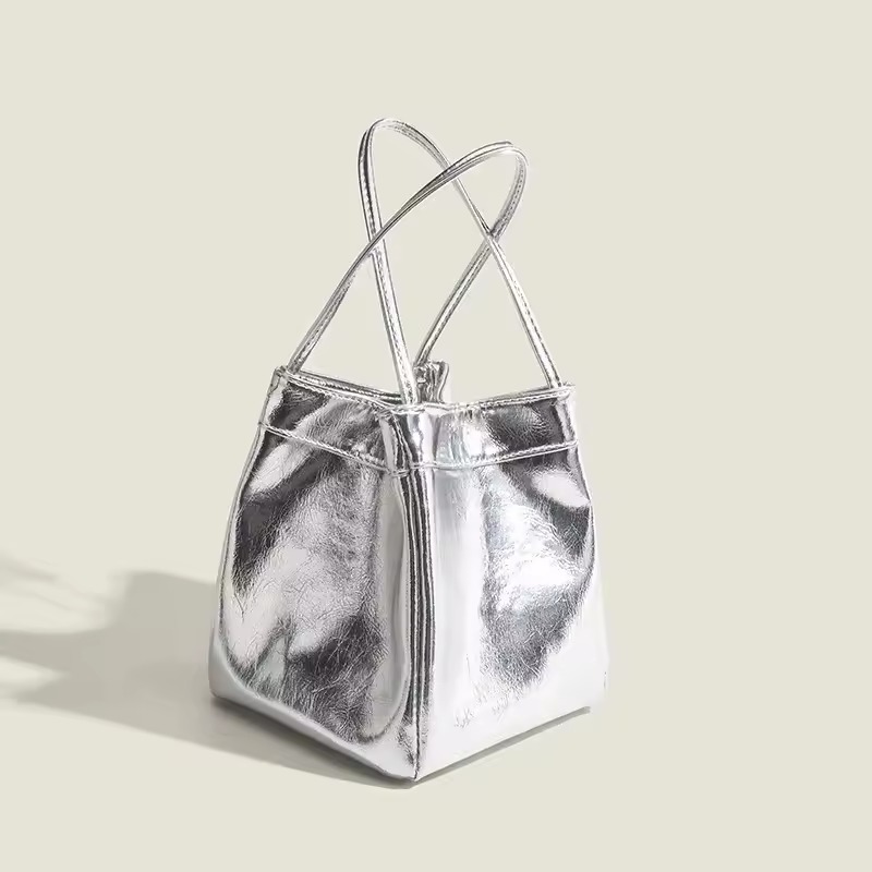 silver purse